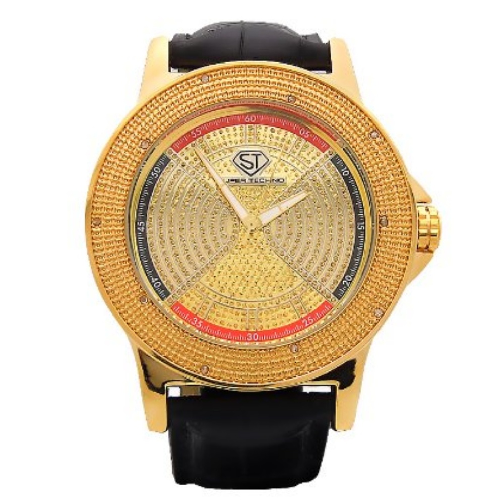 Brand	Super techno Gold tone case Model